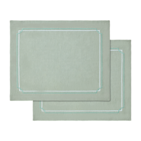 Orlis LINEN PLACEMATS SALVIA