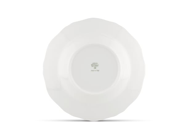 soup plates platino - personalizableCorona Monogram-5