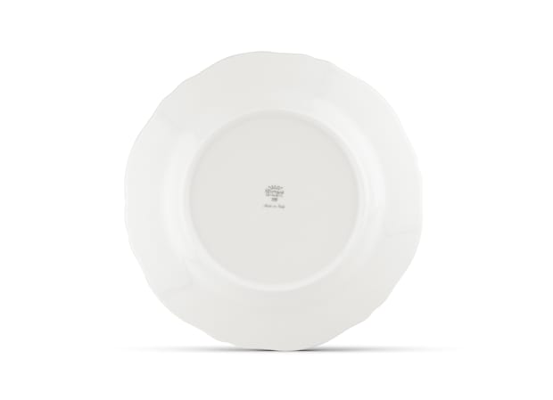 assiettes à pain blu cobalto - personnalisableCorona Monogram-5