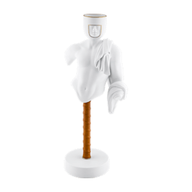 Candleholder Statue L'Amante Pumpkin | GINORI 1735