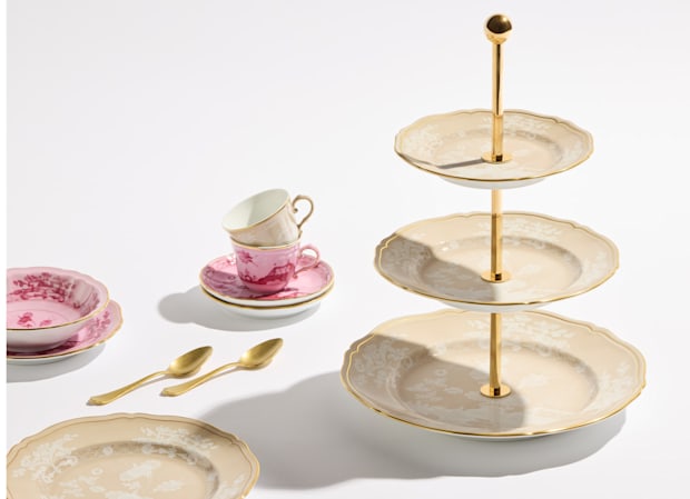 3-TIER SERVING STAND MERINGA Oriente Italiano-6