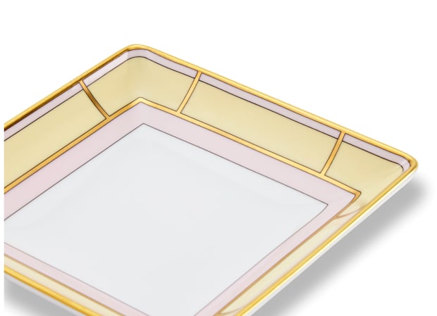 SQUARE CHANGE TRAY GIALLO Diva-3