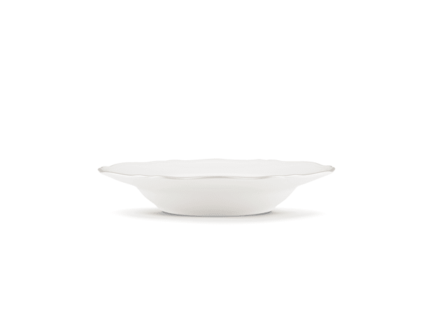 soup plates platino - personalizableCorona Monogram-4