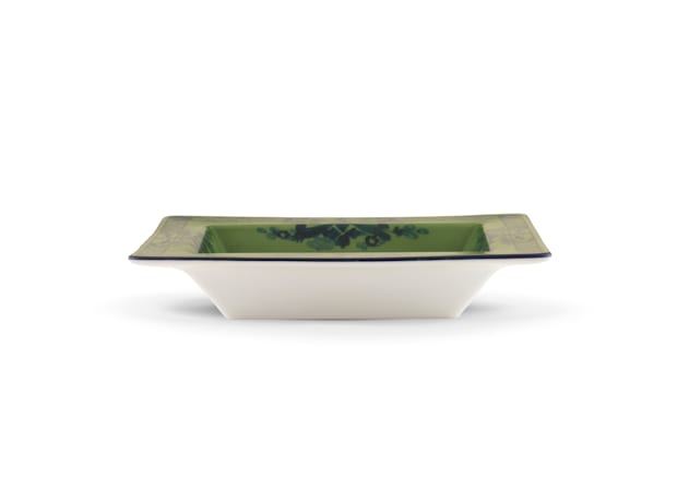 RECTANGULAR CHANGE TRAY MALACHITE Oriente Italiano-4