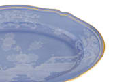 LARGE OVAL PLATTER PERVINCA Oriente Italiano-3