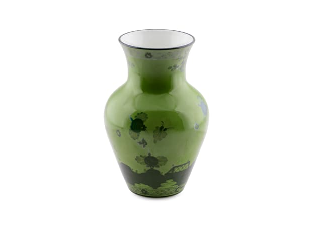 Malachite-green porcelain Ming vase | GINORI 1735