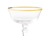 CHAMPAGNE GOBLETS GOLD THREAD CRYSTALMedici-3