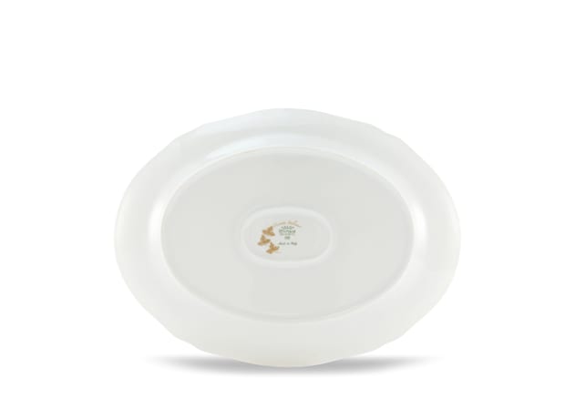LARGE OVAL PLATTER AURUM Oriente Italiano-5