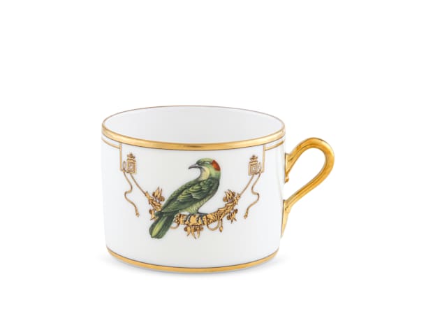 Coucou Didrie tea cup | Voliere | GINORI 1735