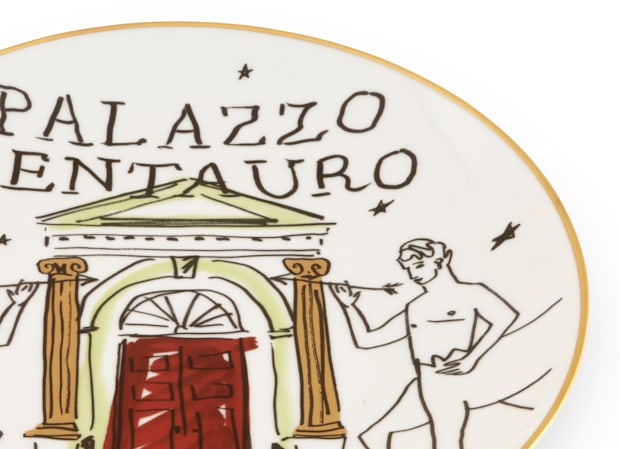ASSIETTE DÉCORATIVE PALAZZO CENTAUROProfumi Luchino-3