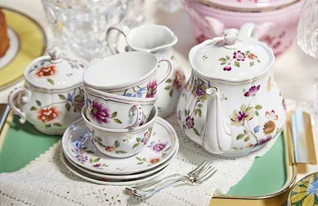 Richard Ginori 花柄スープカップ 2個セット Richard Ginori 花柄