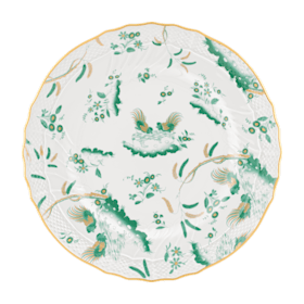 Turquoise flat plate | Oro Di Doccia | Ginori1735 | GINORI 1735
