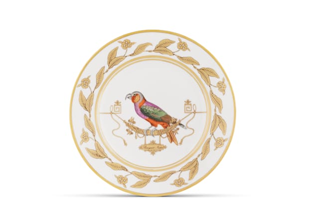 DESSERT PLATE PERROQUET NESTORVoliere-1