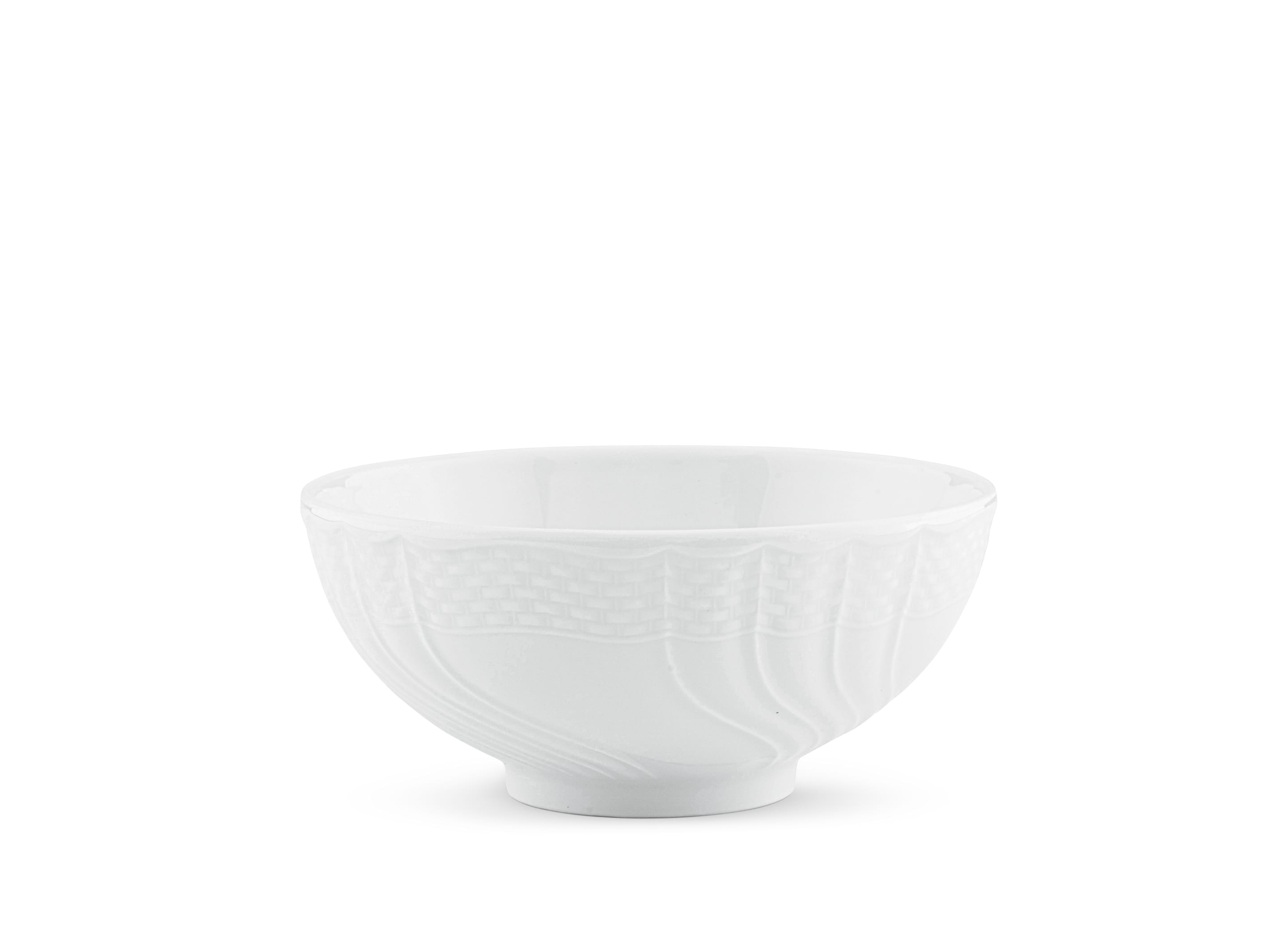Saladier Carré Richard Ginori 'Vecchio Ginori' 25x25cm - Porcelaine Blanche, Lave-vaisselle, Neuf