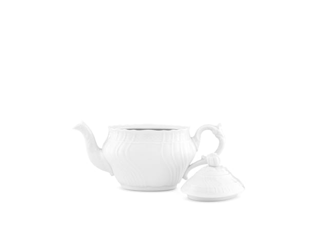 SMALL TEAPOT WHITE Vecchio Ginori-3