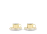 ESPRESSO SET FOR TWO GIALLO Diva-1