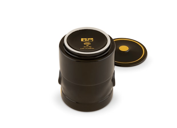 CANDLEHOLDER IL SEGUACE CHARCOAL - GOLDLCDC-3