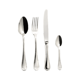 Servizio Posate Genny Acciaio Inox - 24 Pezzi Per 6 Persone, Confezione Regalo - Foto 2