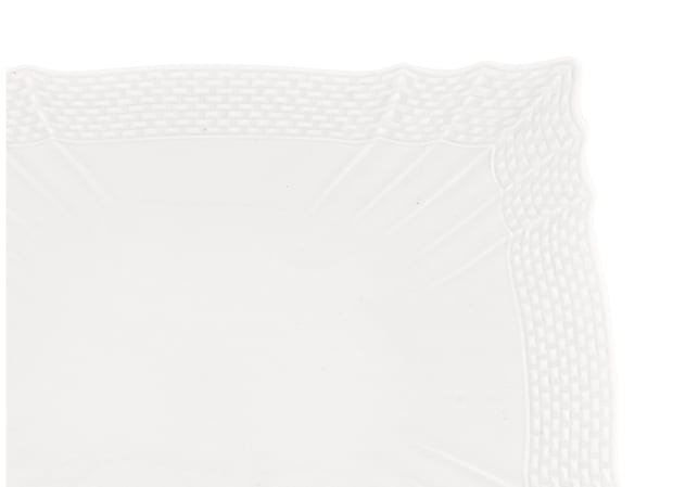 SQUARE DESSERT PLATE WHITE Vecchio Ginori-3