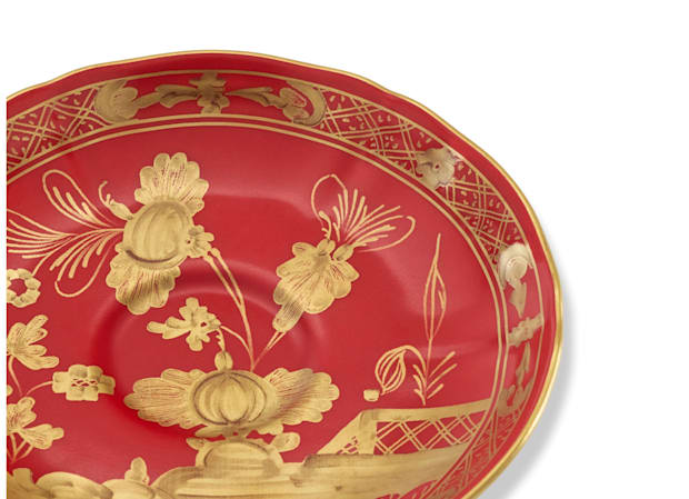 Rubrum Coffee saucer | Oriente Italiano | GINORI 1735