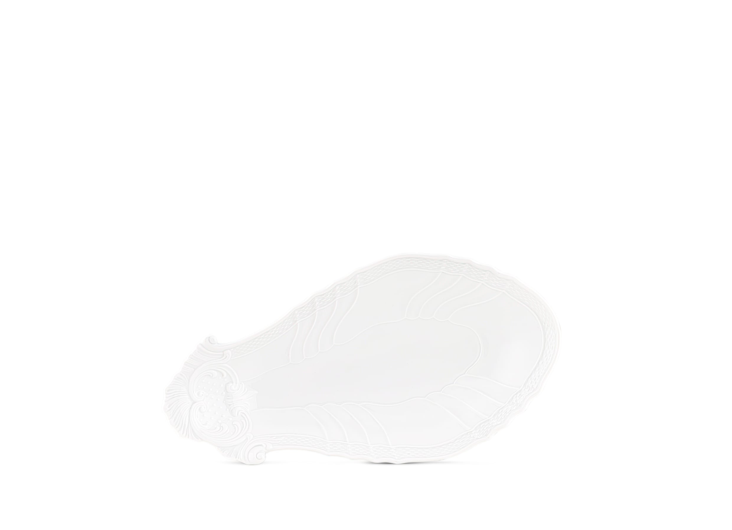 White Shell Pickle Dish | Vecchio Ginori | GINORI 1735