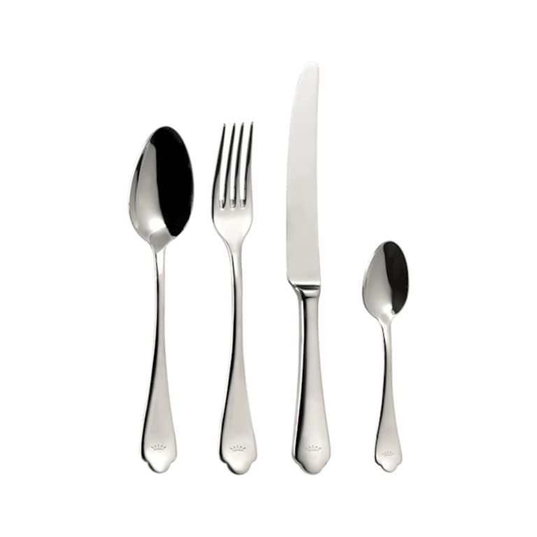 Flora 24-PIECE CUTLERY SET STAINLESS STEEL