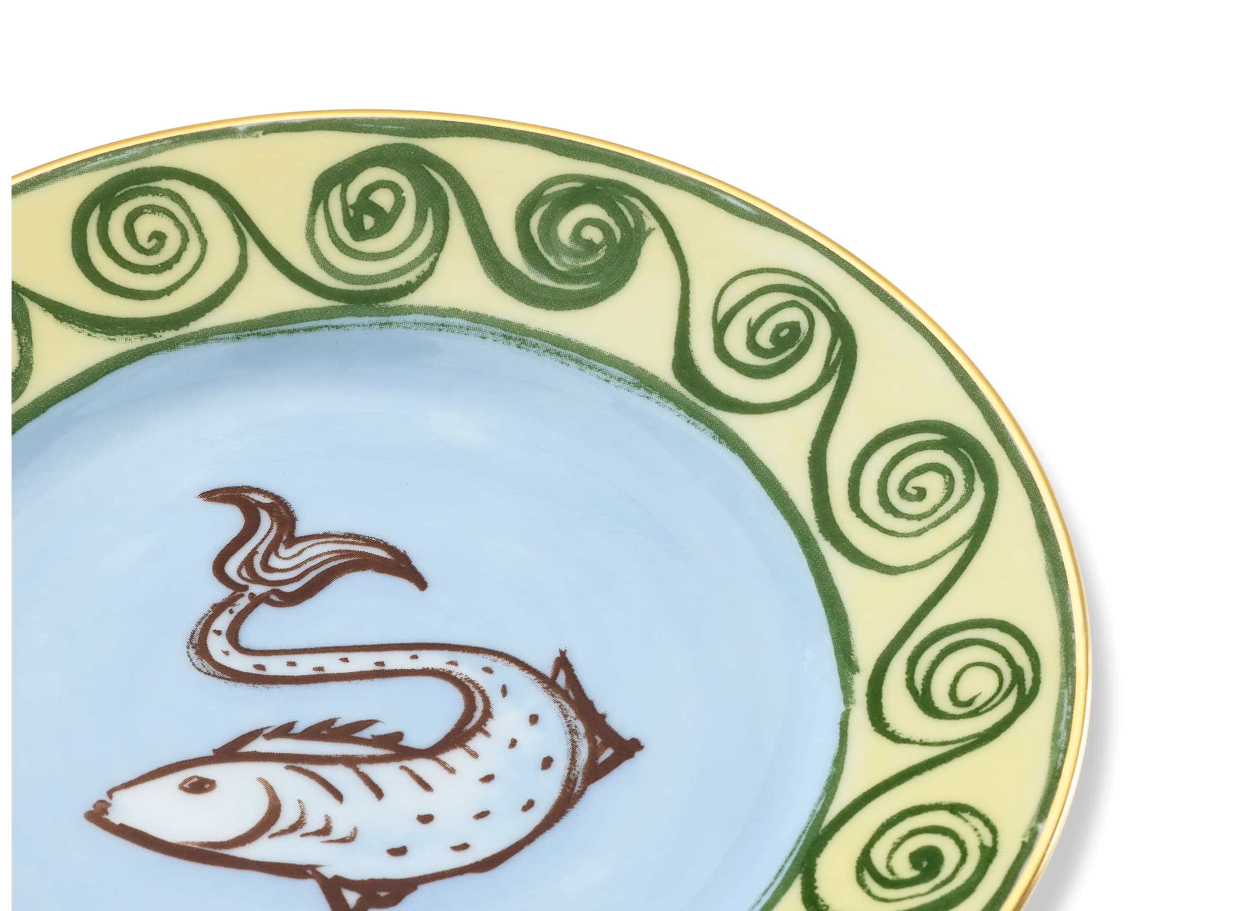 Bread plate Sky Blue | Viaggio Di Nettuno | GINORI 1735
