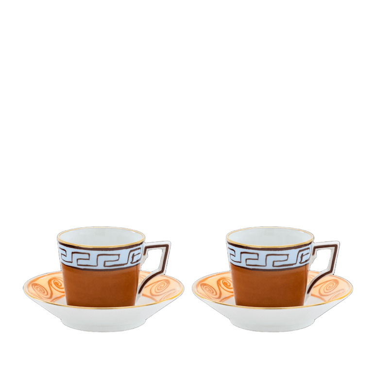 Il viaggio di Nettuno ESPRESSO SET FOR TWO Terracotta, USD 470