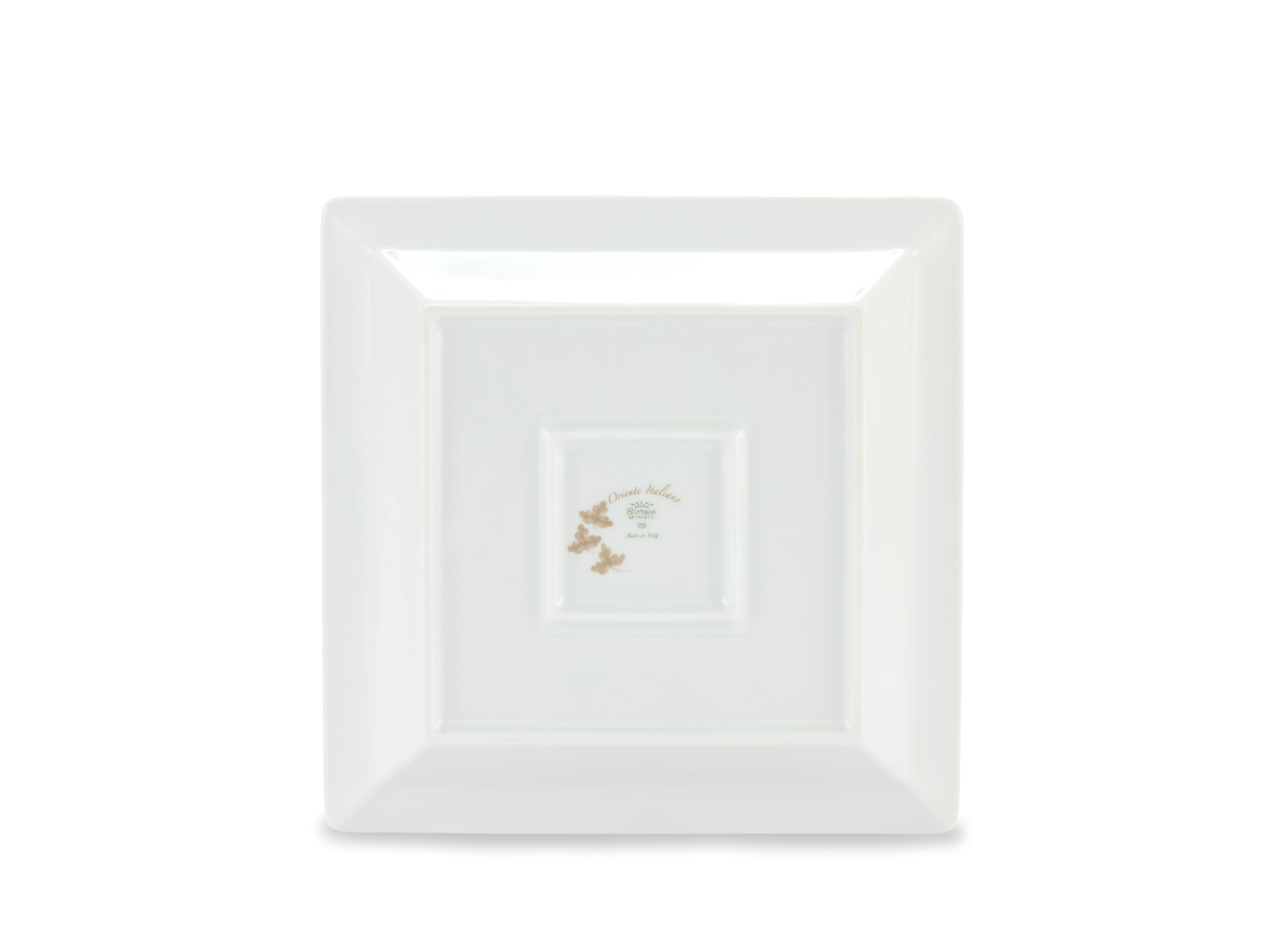 Large square change tray beige Meringa | Oriente Italiano | GINORI