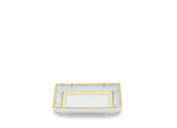 スクエアトレイ 13.5cm セレステ | GINORI 1735