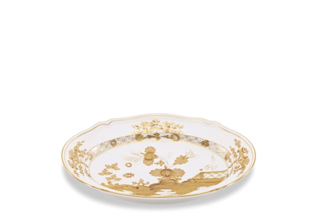 LARGE OVAL PLATTER AURUM Oriente Italiano-2