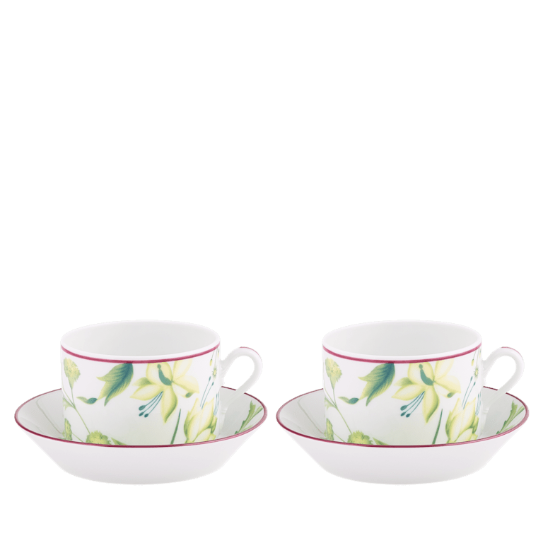 ピュアルネッサンス リスティー 2本セット Espresso set for two Malva pink | Florenza | GINORI 1735