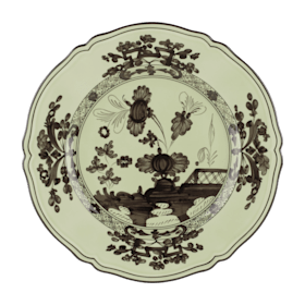 未使用品　Richard Ginori グランデューカ　フルーツ皿　2枚 Iris-blue porcelain charger plate | GINORI 1735