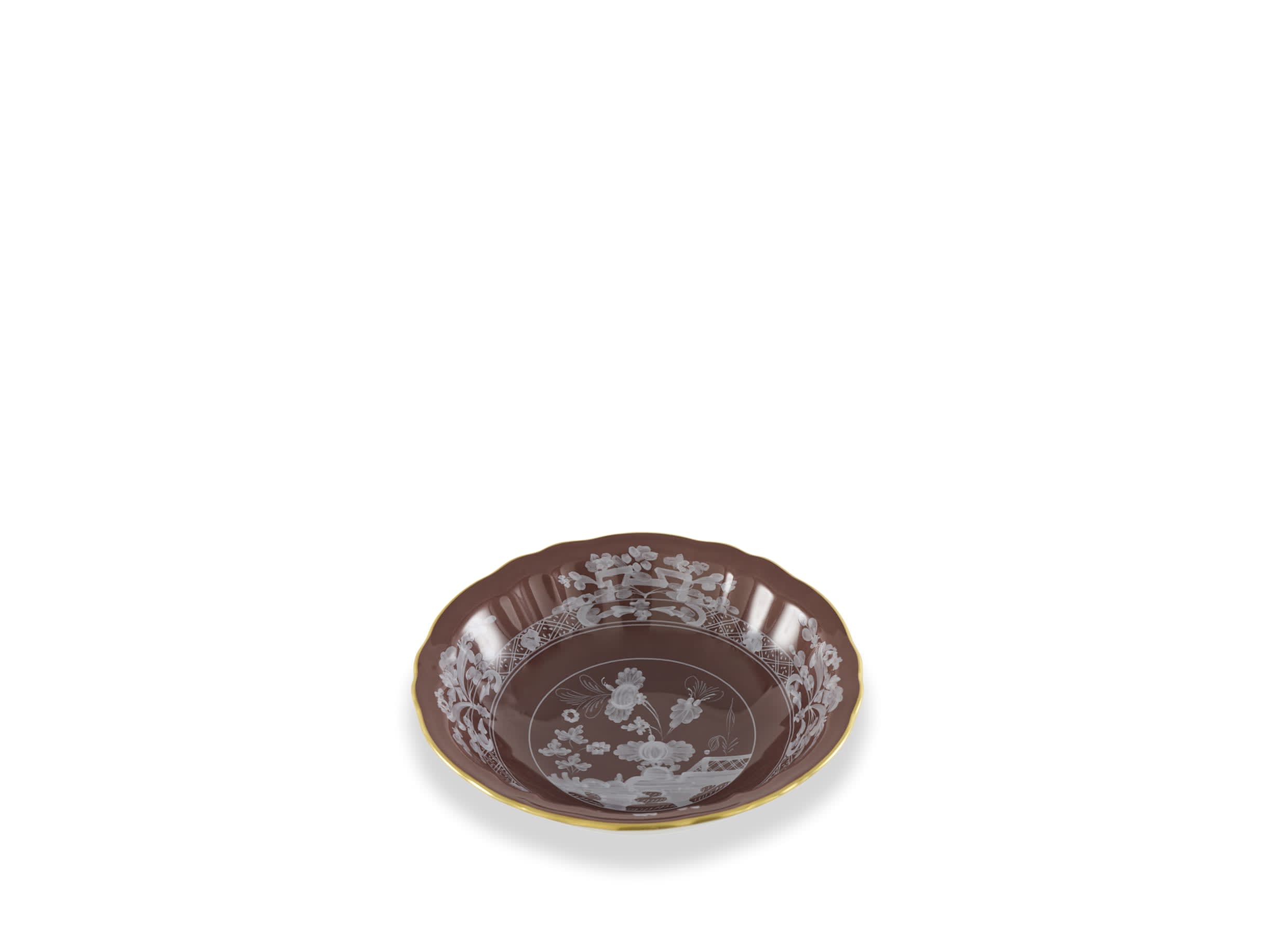 Small bowl brown Castagna | Oriente Italiano | GINORI 1735