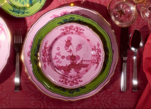 D149-H21-1309 Richard Ginori リチャードジノリ HOYA ホヤ 皿 食器 5点 テーブルウェア 直径約19cm