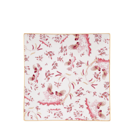 Oro Di Doccia LARGE SQUARE PLATE MAGENTA