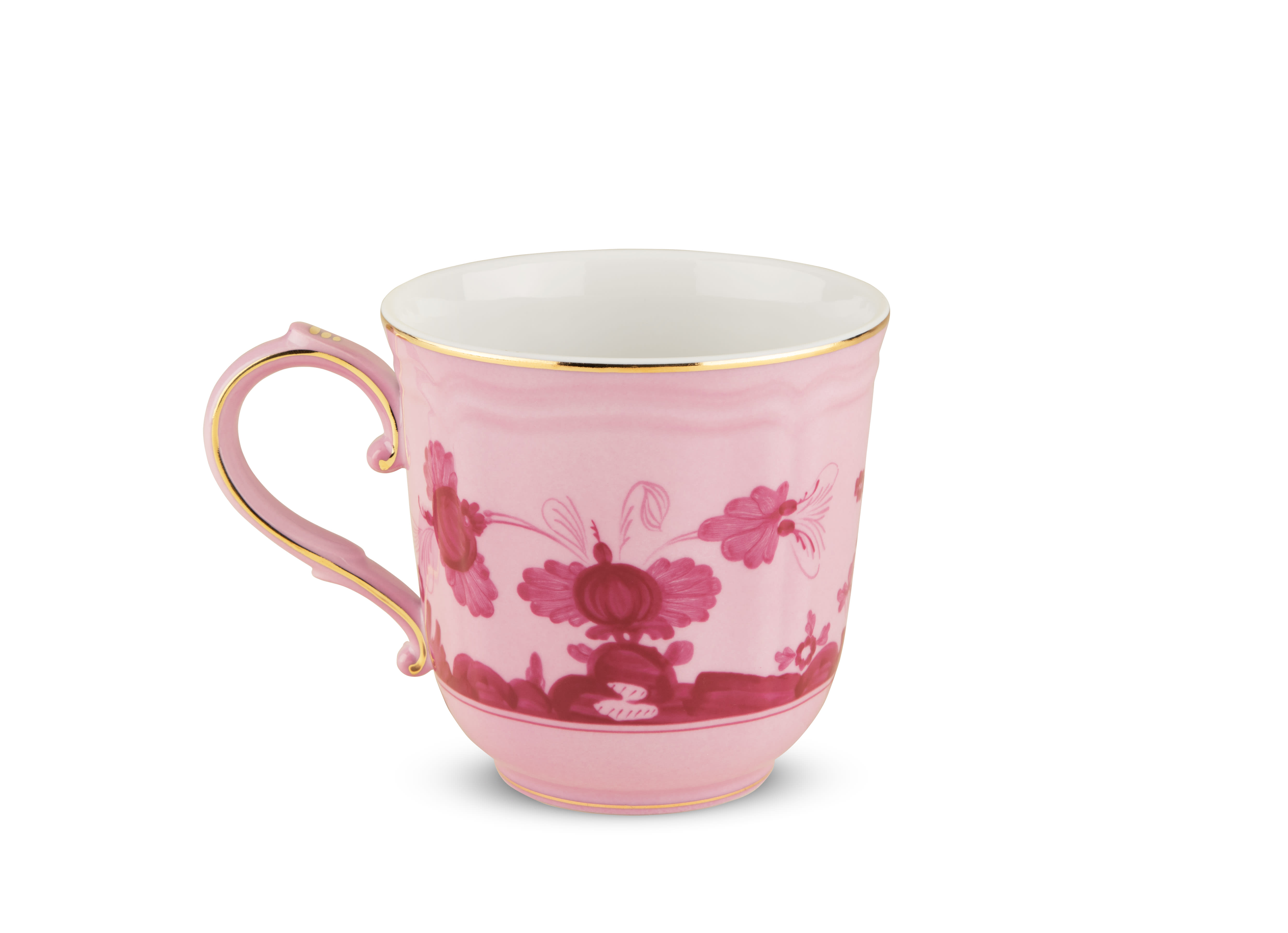 Purple mauve mug in porcelain | GINORI 1735