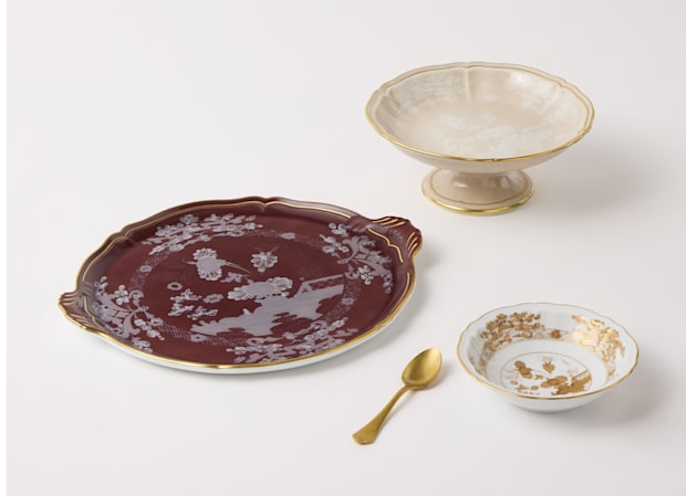 ASSIETTE À GÂTEAU CASTAGNA Oriente Italiano-7