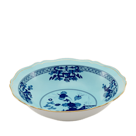 Azalea-pink porcelain pickle dish | GINORI 1735