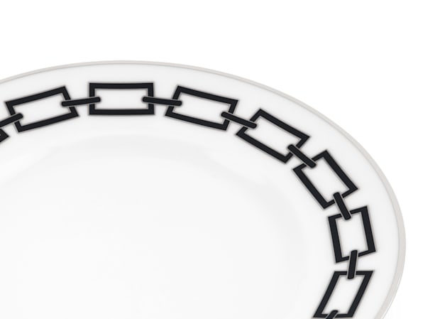 プレート 22cm ネーロ | GINORI 1735