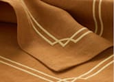 LINEN PLACEMATS COGNAC Orlis-3