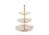 3-TIER SERVING STAND AURUM Oriente Italiano-1