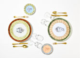 ASSIETTE PLATE Amalfi LemonIl viaggio di Nettuno-6