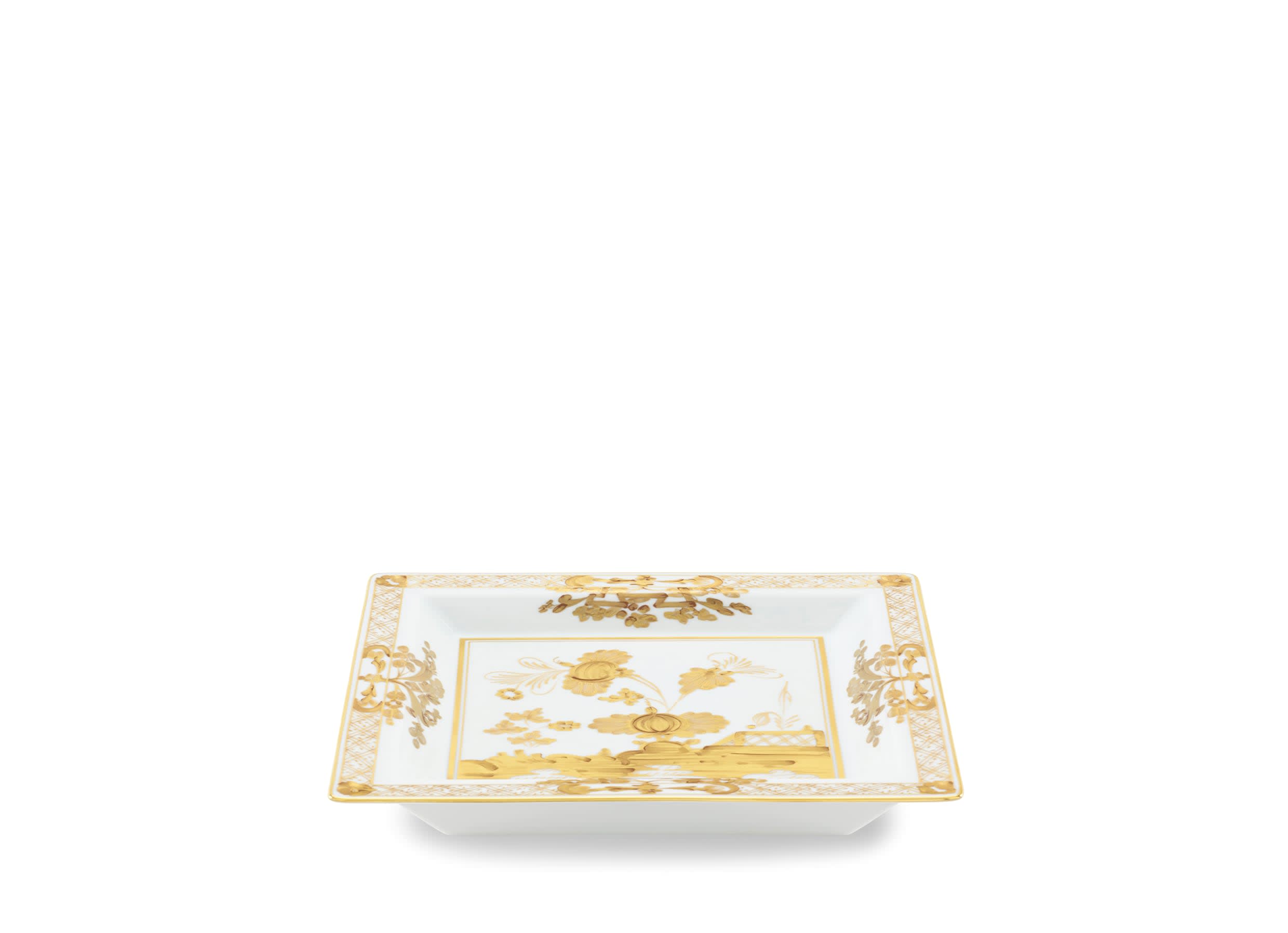 Aurum White Change Tray | Oriente Italiano | GINORI 1735