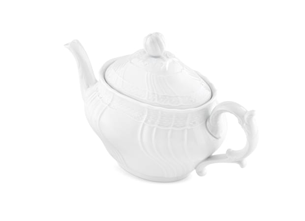 TEAPOT WHITE Vecchio Ginori-2