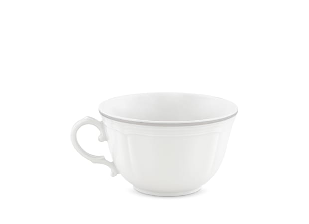 Platinum tea cup | Corona | GINORI 1735