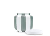 VASE WITH LID STRIPES CELADON Officina Ultra-3
