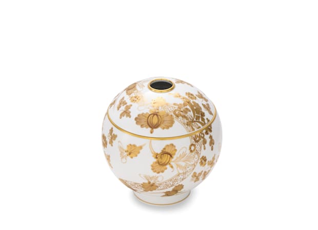 ジノリミレニアムコレクション　ヨハネパウロ2世記念プレート(未使用、実家保管品) Diffuser Holder Vase Aurum | Oriente Italiano | GINORI 1735