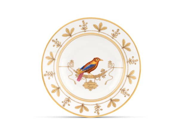 ASSIETTE CREUSE TANGARA DU CANADAVoliere-1