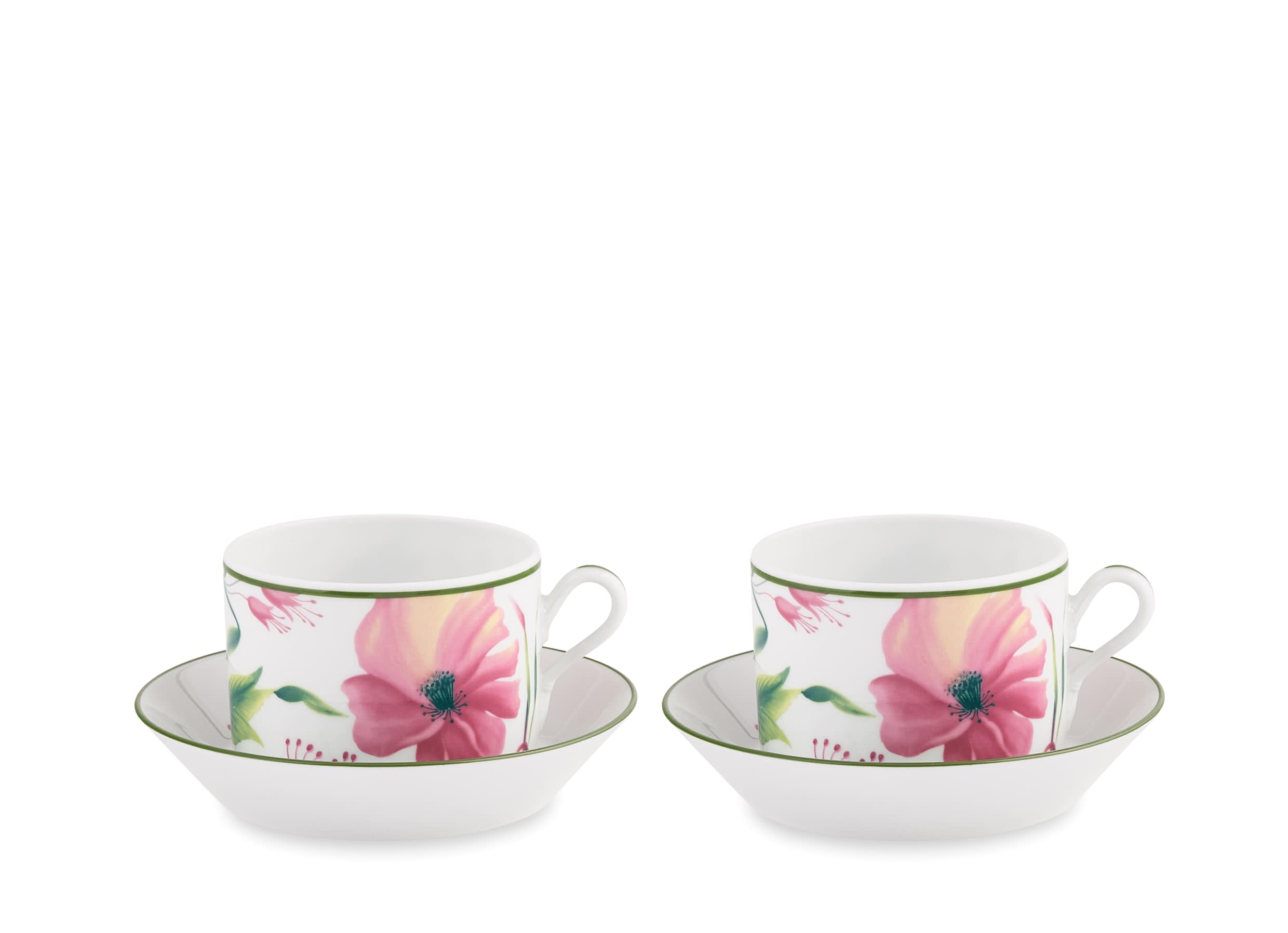 Porcelain tea cups and coffee cups| Ginori 1735